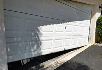 Garage Door Knocked Out of Position – Costa Mesa Project